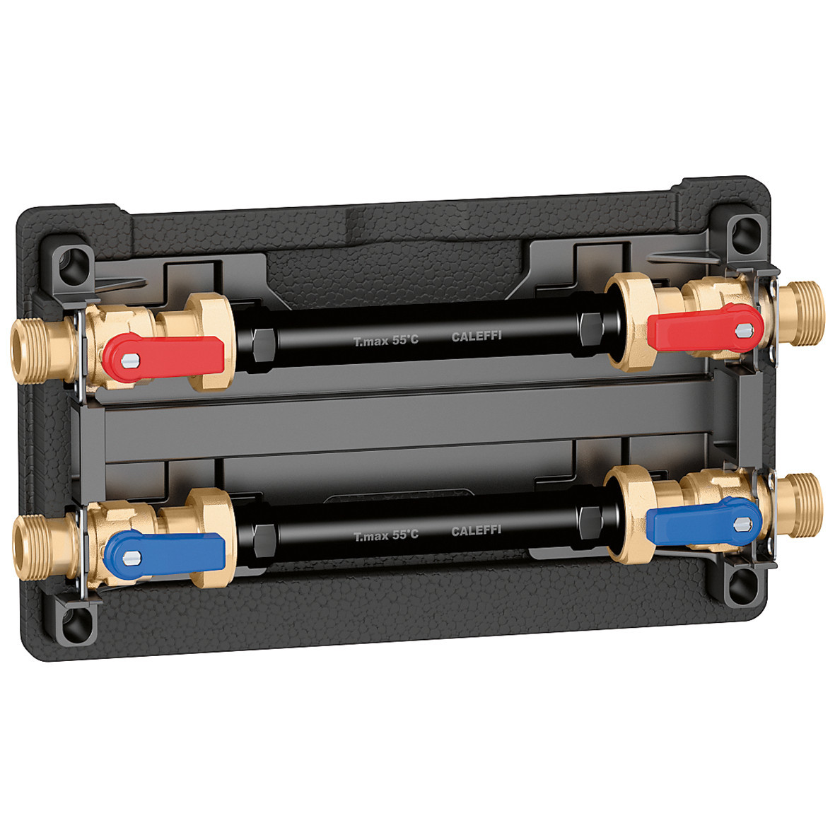 Caleffi PLURIMOD modules Montageplaat Sanitaire aansl. 3/4"