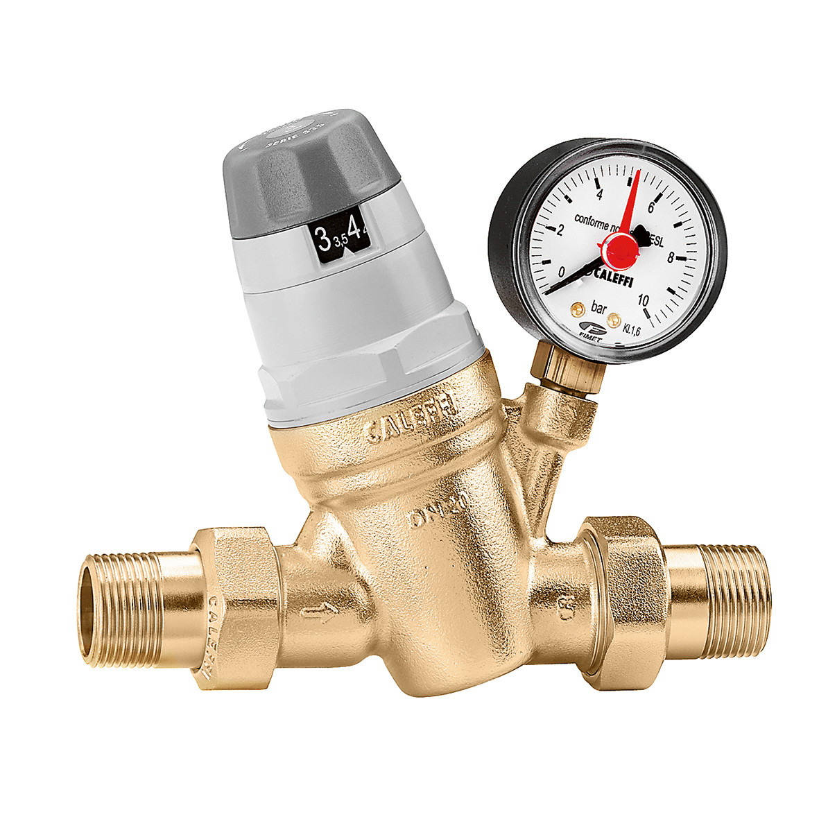 Caleffi REDUCVEN FILT+MANOMTR 3/4