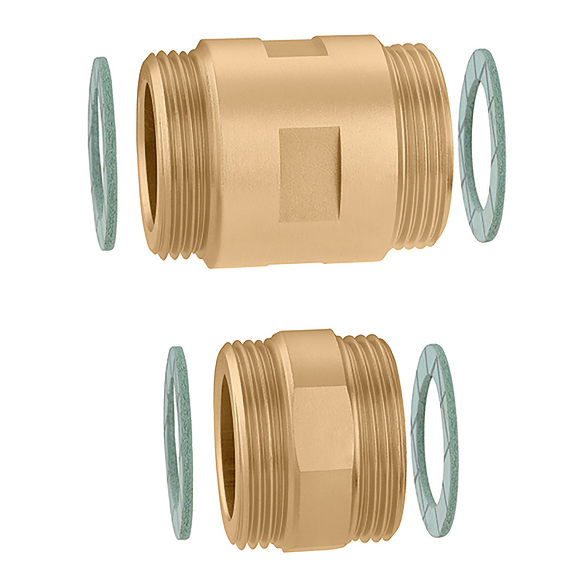 Caleffi Regelgroepen voor vloerverwarmingss Set Nippels voor verbinding regelgroep met serie 671
