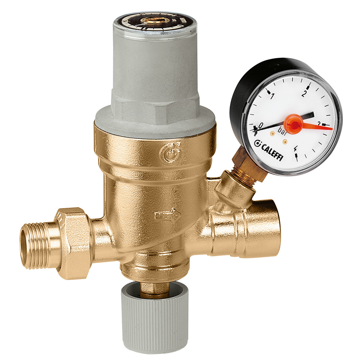 Caleffi VULCOMB 1/2" + MANOMETER