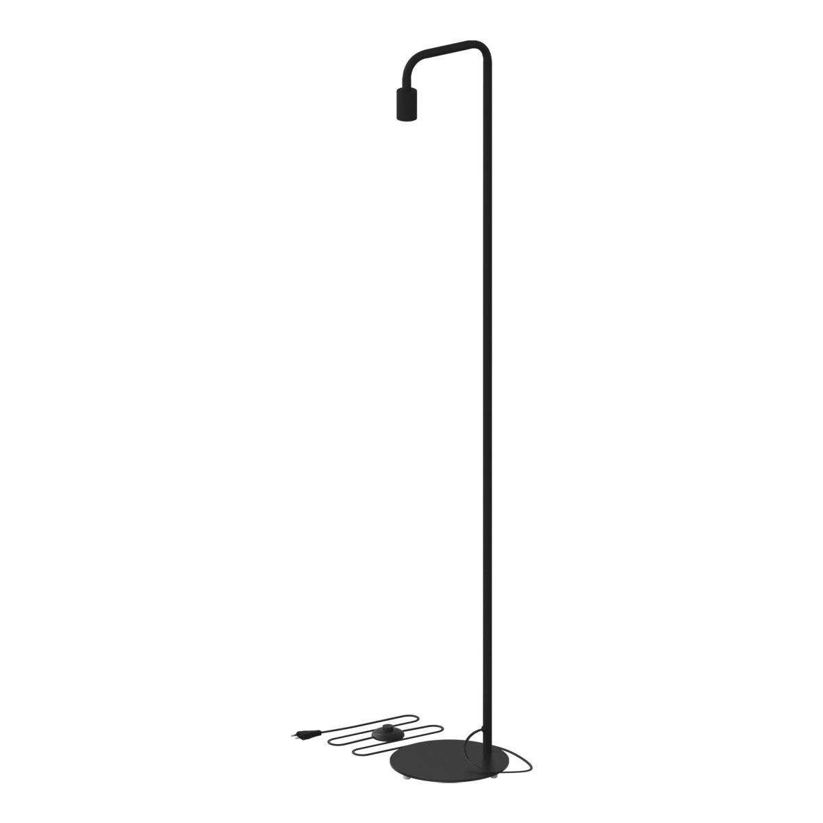 Calex CAL Fixtures Staande Vloerlamp e27 zwart