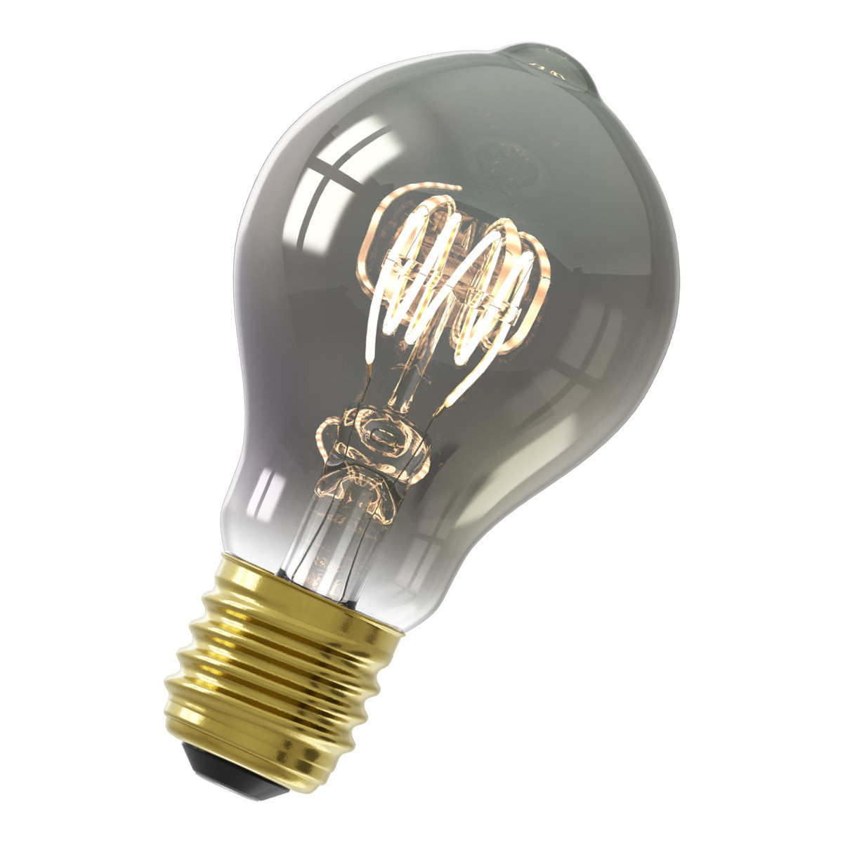 Calex CAL LED Filament Led Flex fil a60 e27 dim 4W (15W) 136LM 1800K titanium