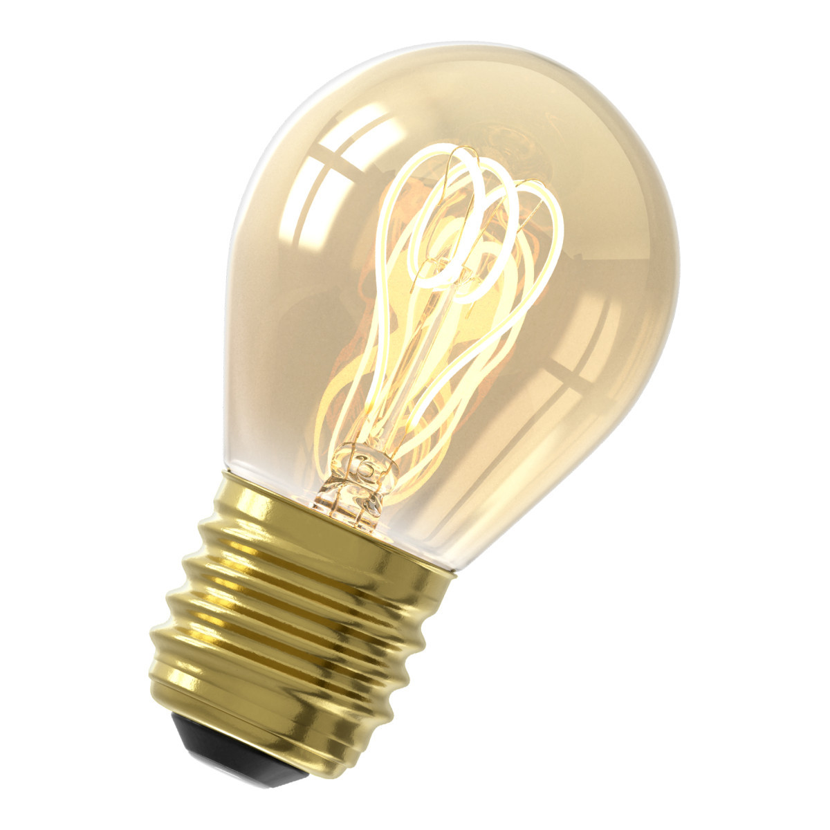 Calex CAL LED Filament Led Flex fil P45 e27 dim 2.5W 136LM 2100K goud