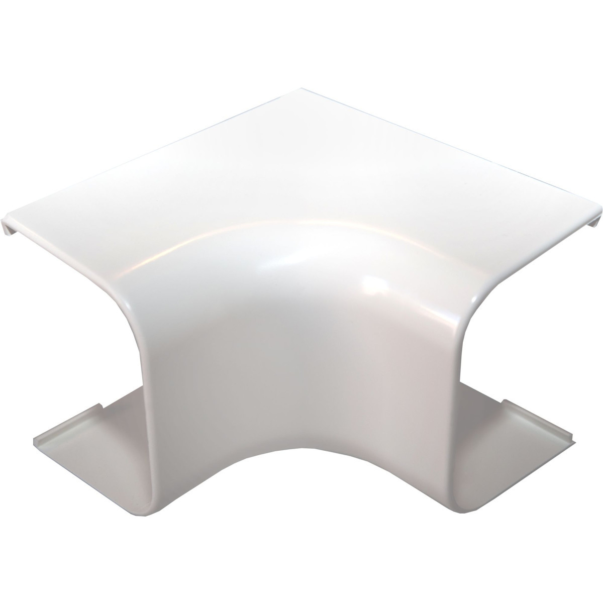 Canalit Binnenbocht 125x75mm wit 10 stuks zonder folie
