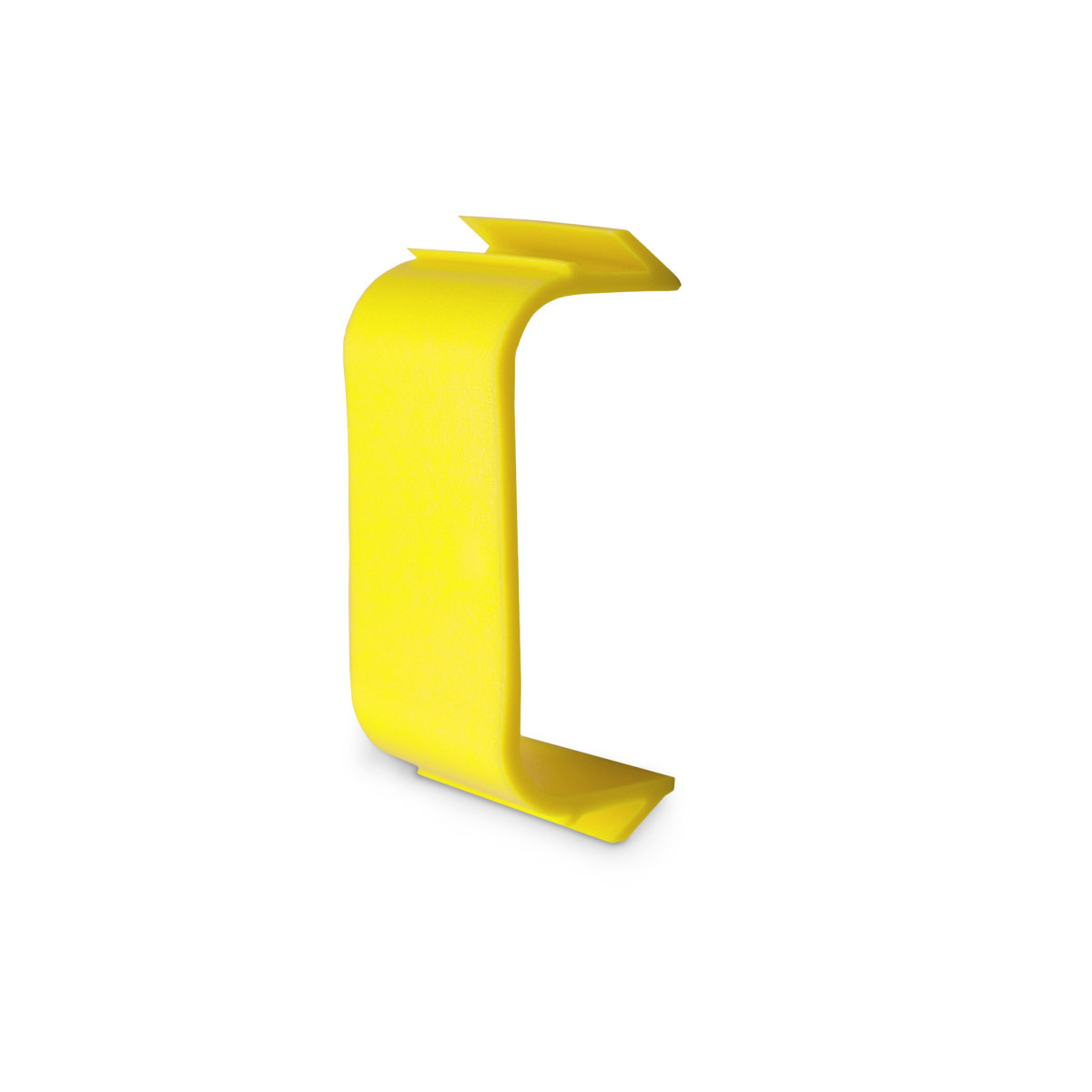 Canalit Leidingkanaal airco hulpstuk Klikbeugel Leidingkanaal 125x75mm geel, 25 stuks bulk zonder folie
