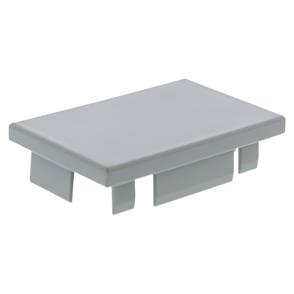 Canalit M5 hulpstuk Eindstuk 40x40mm grijs