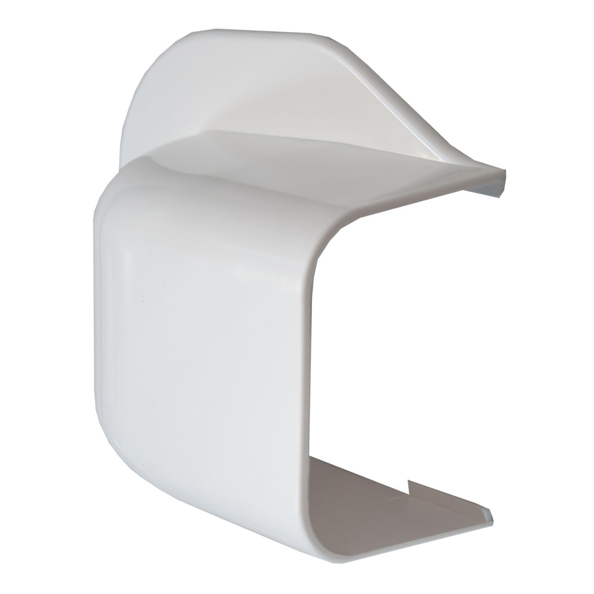 Canalit Muurafdekkap 125x75mm wit 10 stuks zonder folie