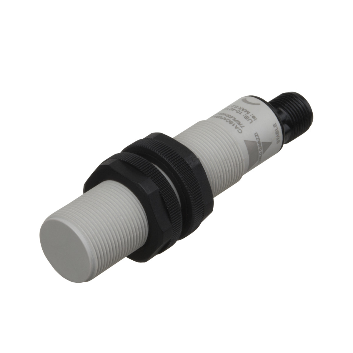 Carlo Gavazzi CA18 CG Cap sens M18 kunst ip69k ecolab 8MM bondig connector io-link