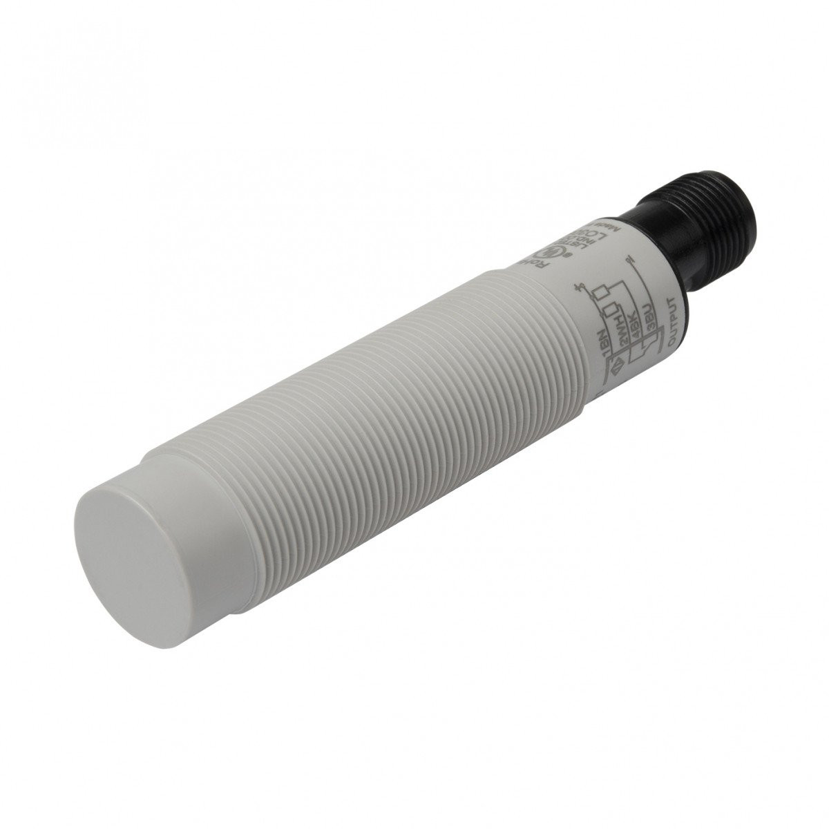 Carlo Gavazzi CG cap sens M18 kunst ip69k ecolab 0-12 inst.niet bondig NPN no+nc,con