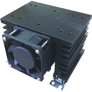 Carlo Gavazzi CG koelplaat TBV 1-of 3-fase SSR 112x120x80mm incl.pasta vent 24VDC