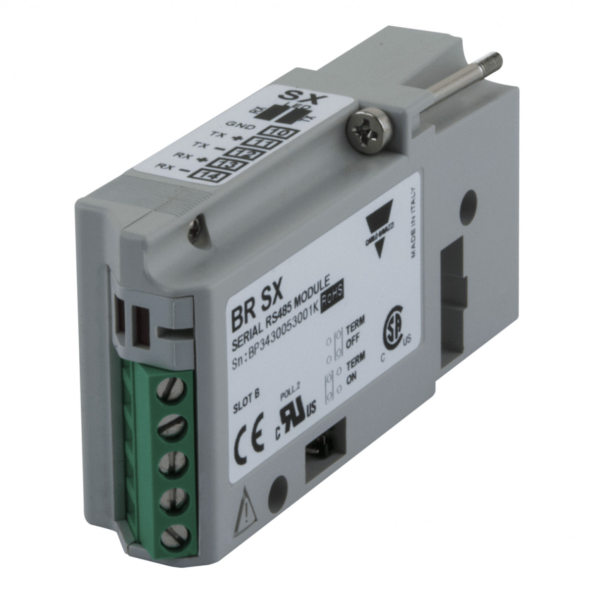Carlo Gavazzi BRSX CG Modulaire uitgangsmodule, seriële poort, udm35,40,60 en BDXX. RS485