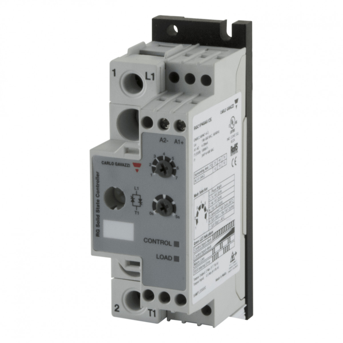 Carlo Gavazzi CG solid state 1-F PS 230vac 15aac proport.inp 4-20madc fa/FC/SS din