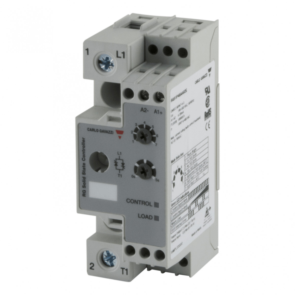 Carlo Gavazzi CG solid state 1-F PS 230vac 90aac proportioneel inp 4-20madc fa/FC/SS