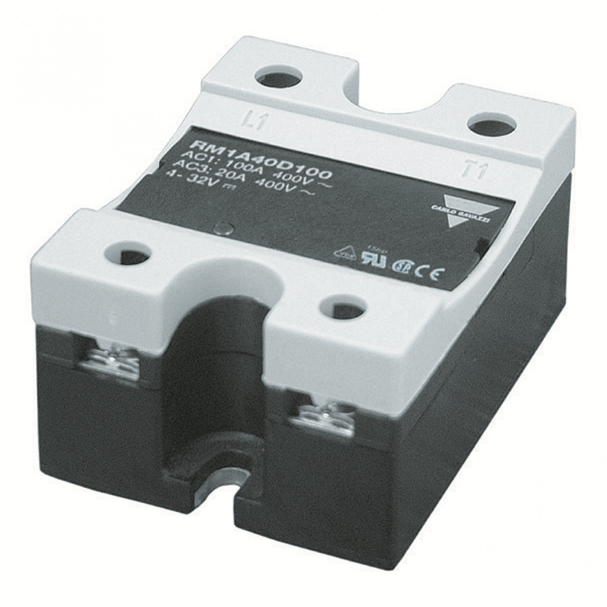 Carlo Gavazzi CG solid state relais 1-fase io 600vac 50aac inp 3-32VDC