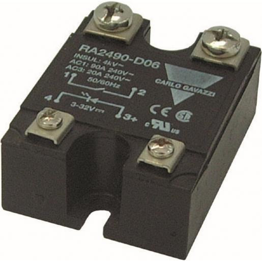 Carlo Gavazzi CG solid state relais 1-fase ZS 230vac 50aac inp 90-280vac/DC