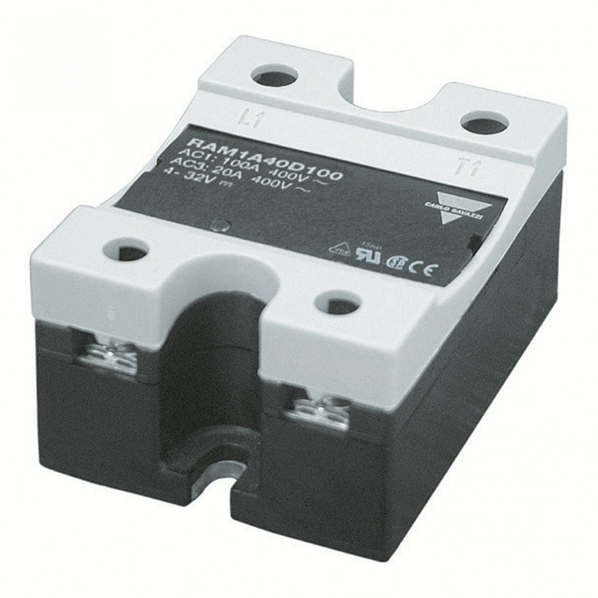 Carlo Gavazzi CG solid state relais 1-fase ZS 600vac 125aac inp 20-280vac/22-48VDC