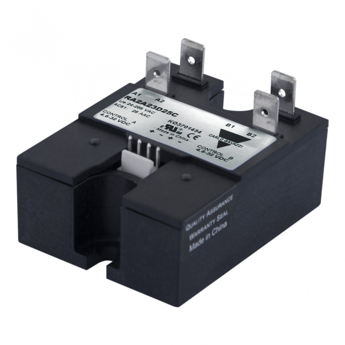 Carlo Gavazzi CG solid state relais 2-fase ZS 230vac 40aac inp conn.aansl.4.5-32VDC