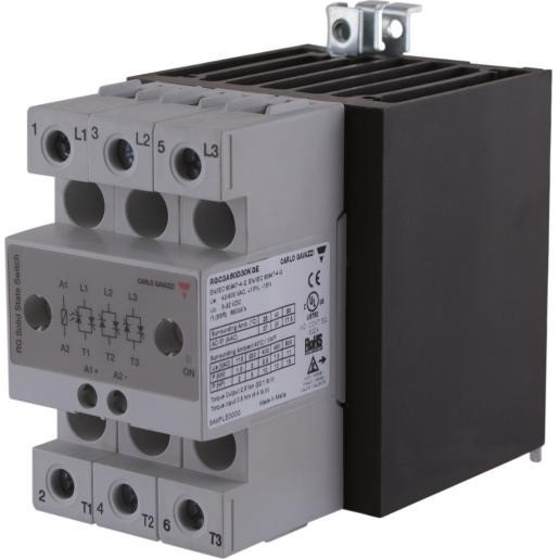 Carlo Gavazzi CG solid state relais 2-fase ZS 600vac 3x40aac inp E-schroef
