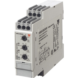 Carlo Gavazzi CG spanningsbew.rel,24-48vac/DC over of onder,bereik 2-500vac/DC din