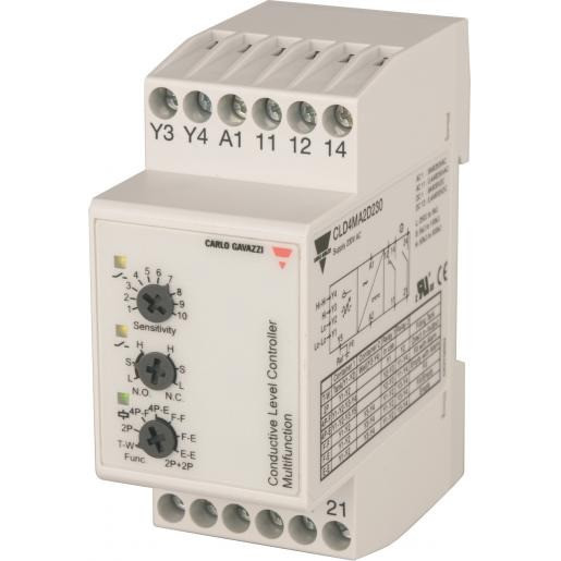 Carlo Gavazzi CG niveau bew.relais 115 vac multi funct instelbaar 2-4 in vul/leg din Carlo Gavazzi CG niveau bew.relais 115 vac multi funct instelbaar 2-4 in vul/leg din