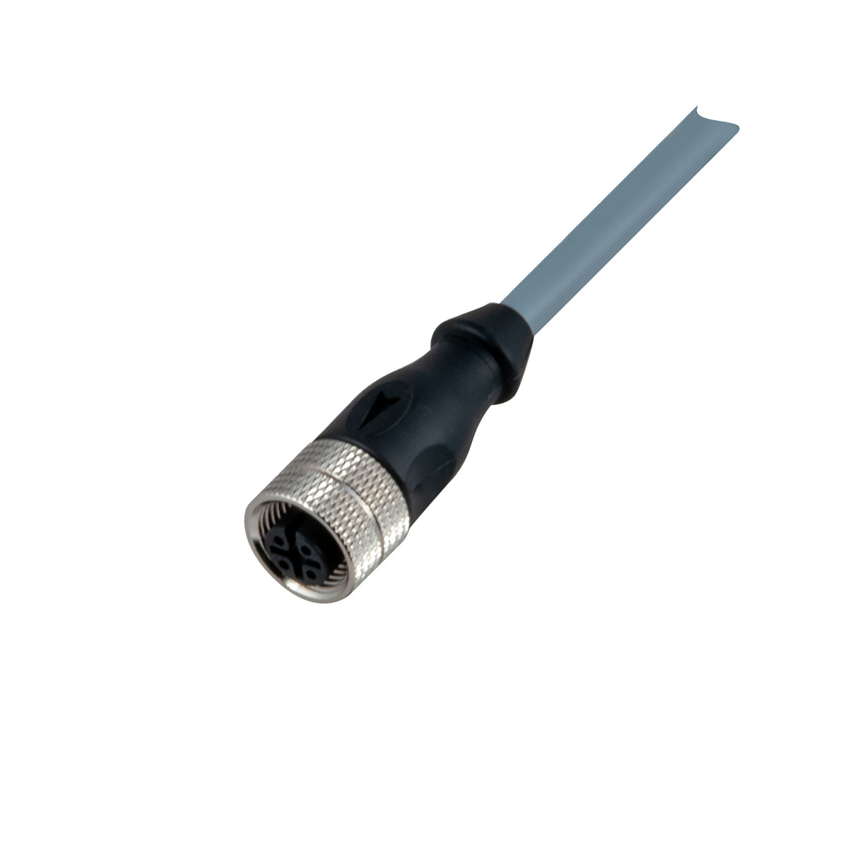 Carlo Gavazzi CON13 CG Connector M12 DC 3-draads recht 2 MTR PVC kabel