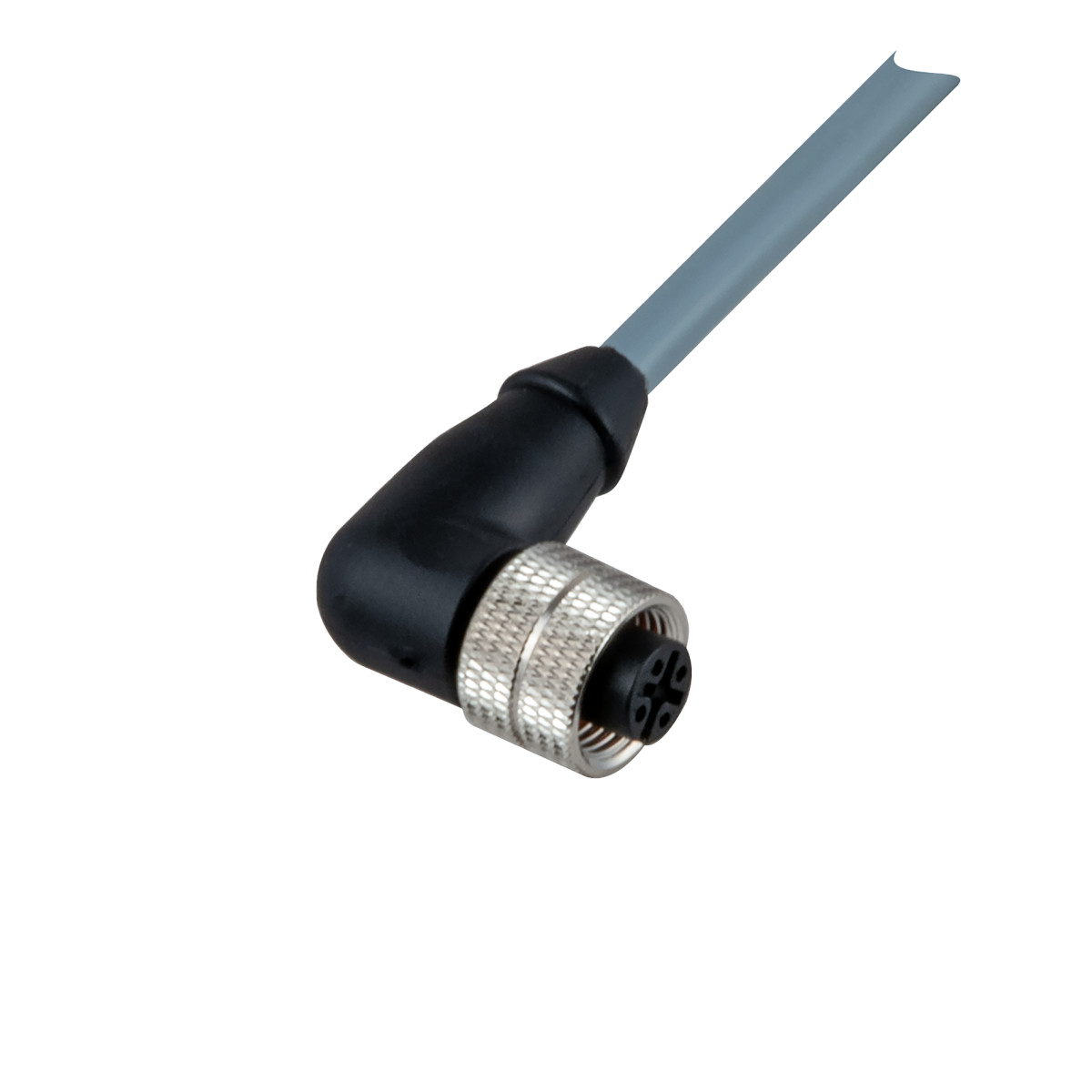 Carlo Gavazzi CON14 CG Connector M12 DC 4-draads haaks 5 MTR PVC kabel