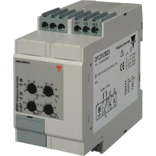 Carlo Gavazzi CG frequentiebewakingsrelais 24/48vac 50/60HZ+/-2-10HZ din-rail