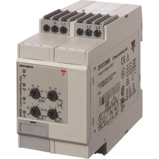 Carlo Gavazzi CG fasebew,3-F,volg.&breuk&onder&over/asym&tol,208-240vac,din,50-60HZ