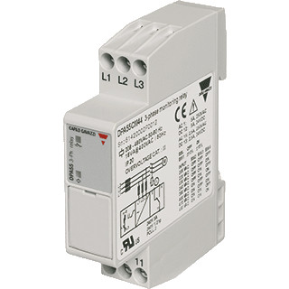 Carlo Gavazzi CG fasebew.rel,3-fase,volg.&breuk&onder&over,208-480vac,17.5 MM din-RL