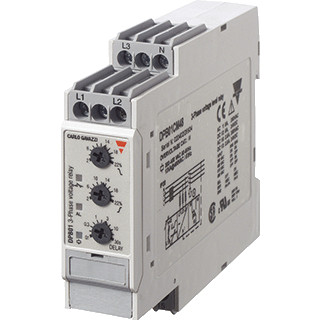 Carlo Gavazzi CG fasebew.rel,3-fase & nul,volg.&breuk&onder&over,380-415vac,din-rail
