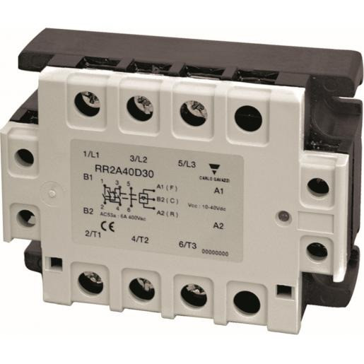 Carlo Gavazzi CG solid state omkeerschakeling,400vac stuursignaal 180-265vac 4,0KW