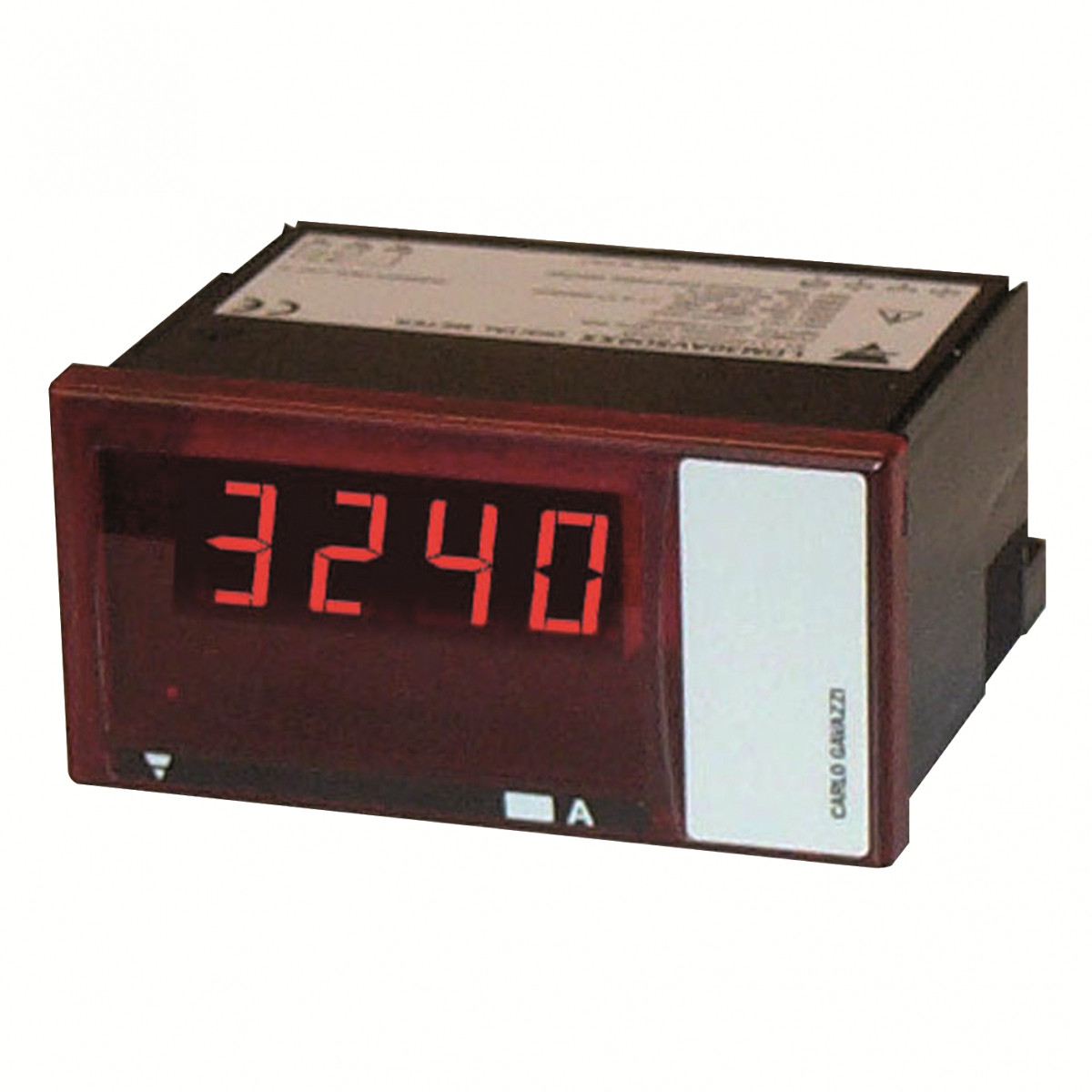 Carlo Gavazzi LDM30 CG Dig.paneelm front inb.5a/500vac,48x96mm,3-DGT+0, 24/48vac