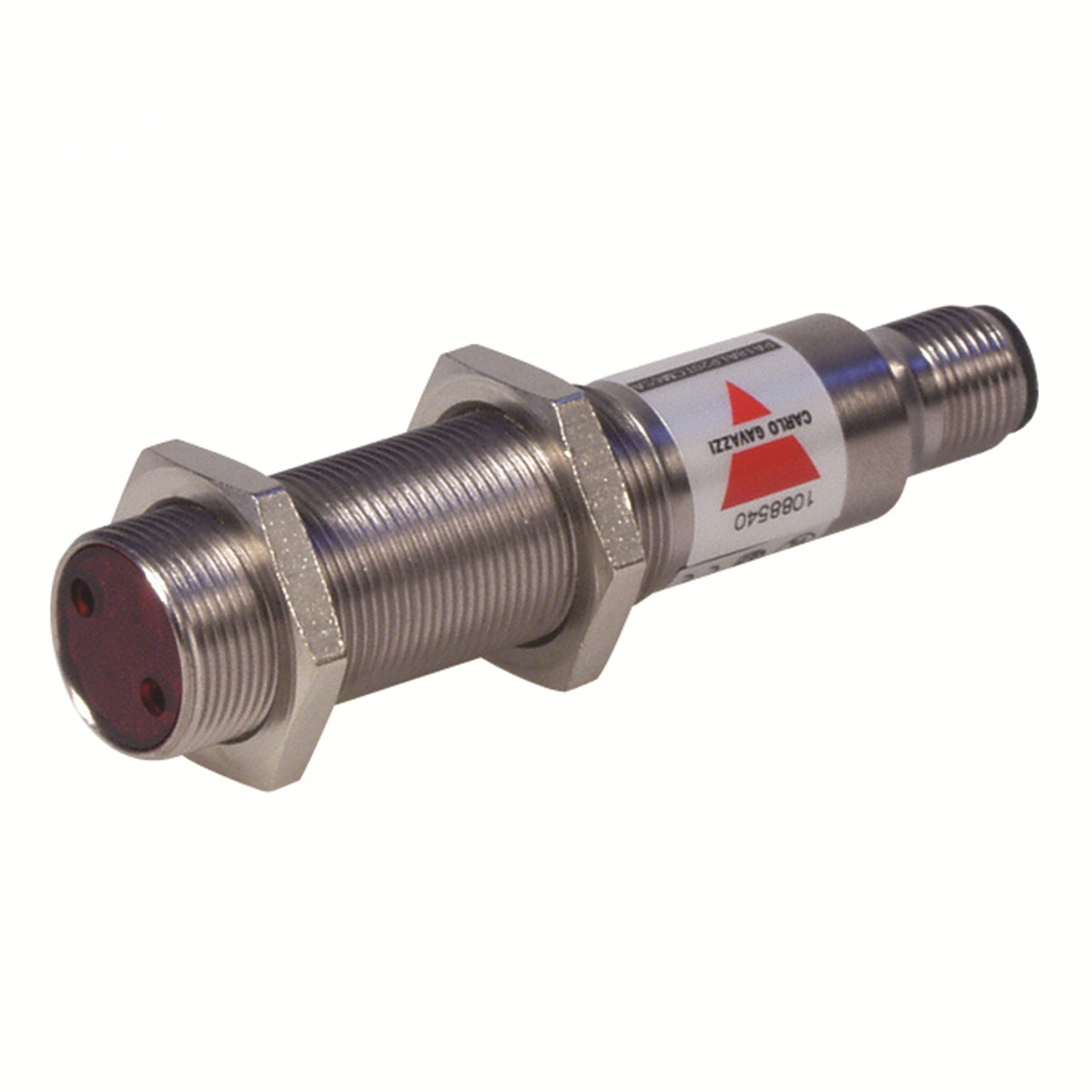 Carlo Gavazzi PA18 CG Fotocel retro refl gepol, messing, M18, 2.0 MTR, 2-DRDS ac-no, con