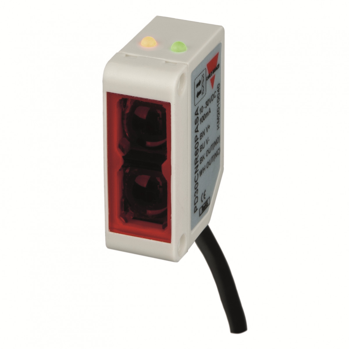 Carlo Gavazzi PD30 CG Fotocel ontv, KNSTF,10x30x20mm, 15.0 MTR, NPN-no+nc, kabel
