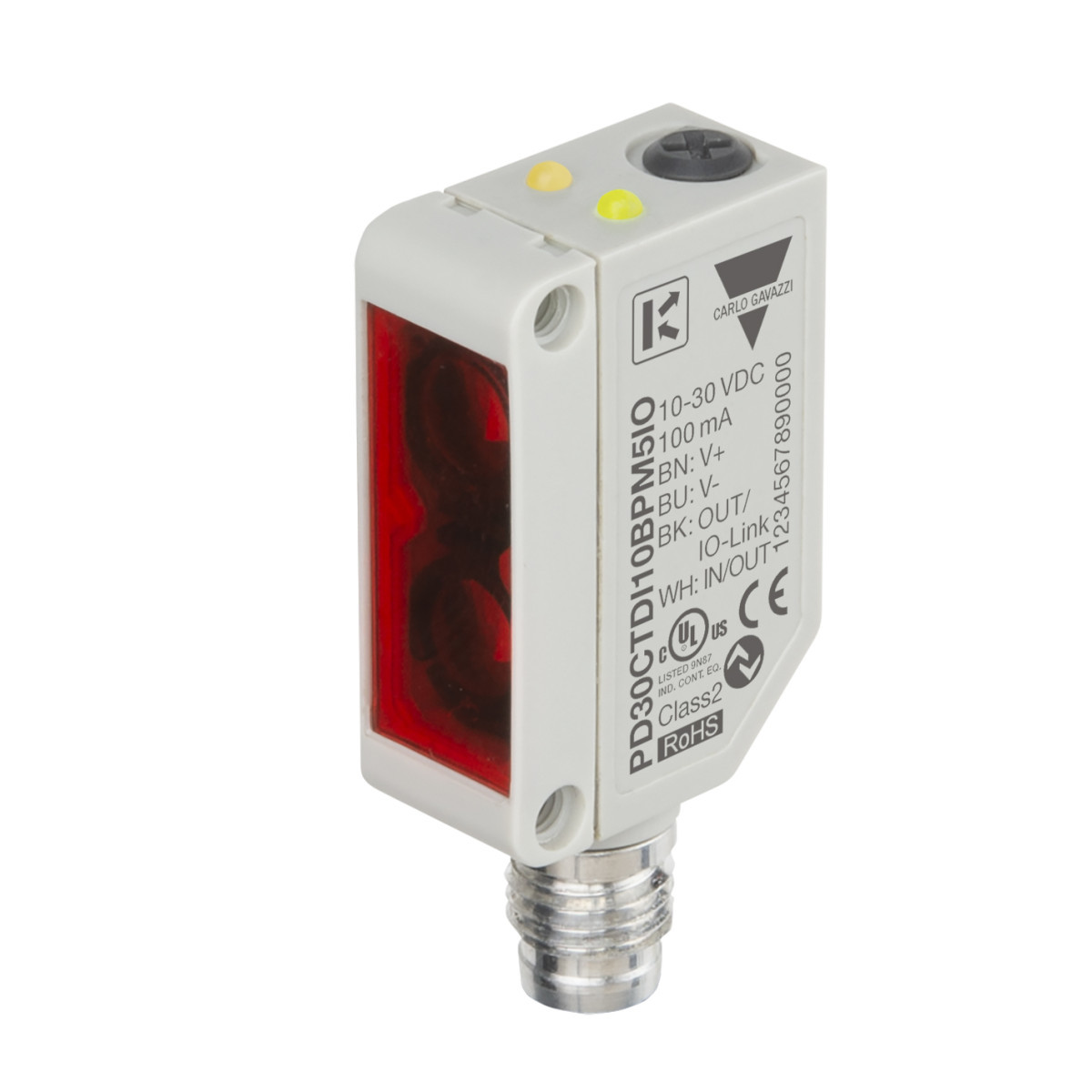 Carlo Gavazzi PD30CTDI CG Fotocel object reflec KNSTF 10x30x20 1 MTR ir T-pot io-link con