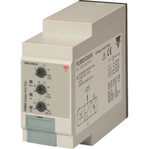 Carlo Gavazzi CG spanningsbew.rel.over of onder,12-240vac/VDC instelbaar,11-pins