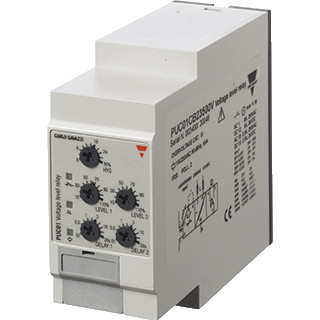 Carlo Gavazzi CG spanningsbew.rel.over&onder,24-48vac/VDC,bereik 2-500vac/DC,11-pins