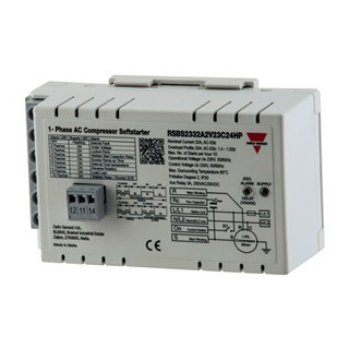 Carlo Gavazzi RSBS CG Soft-starter compressor, 1-F, 230 vac 32a, start cond 240?F intern