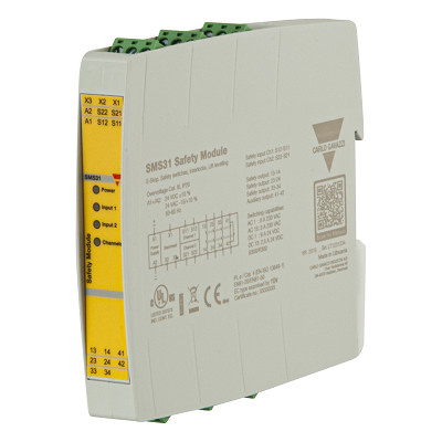Carlo Gavazzi SMS CG Veiligheidsrelais 17,5MM cat4 24 vac/DC uitgang 3 X no 1 X NC aux