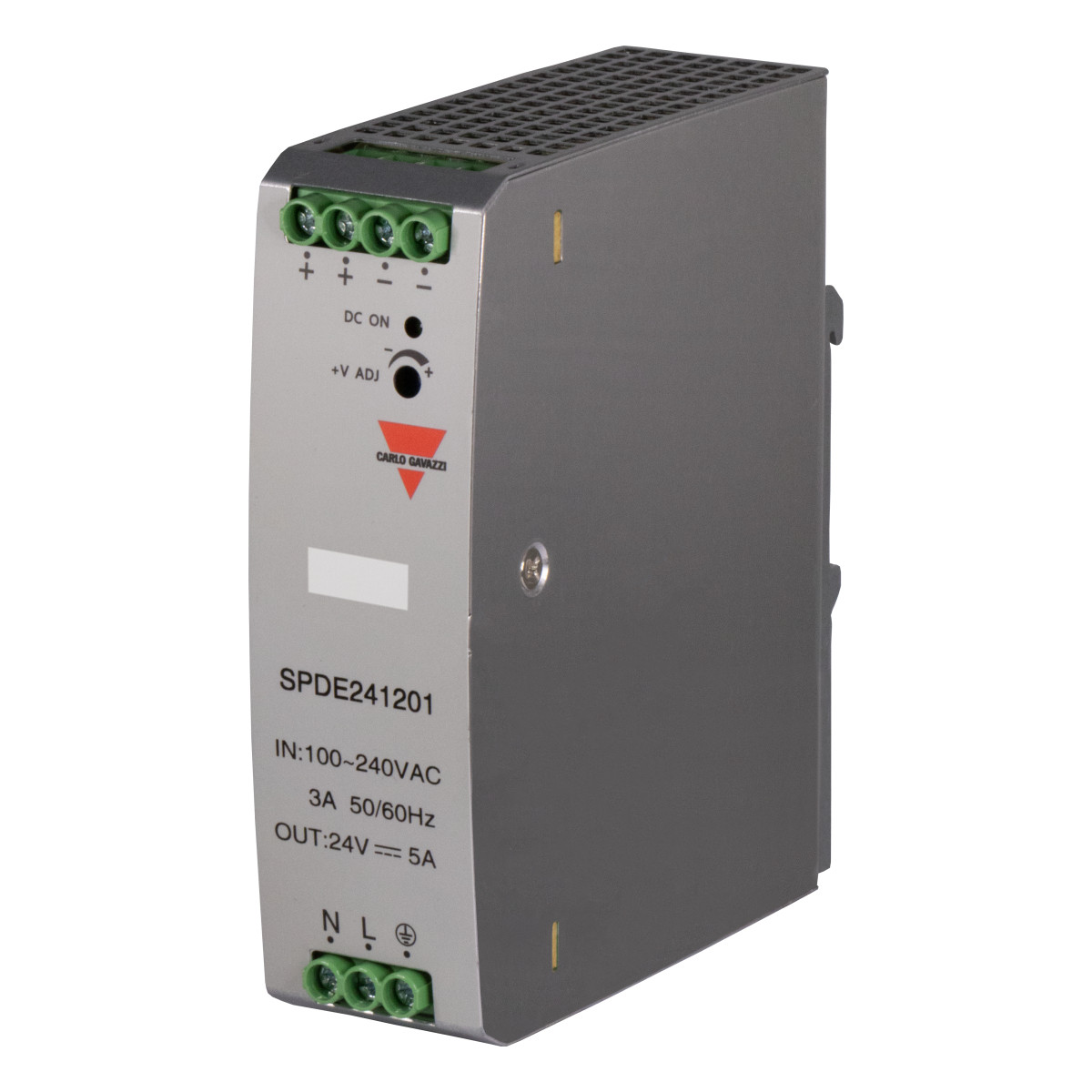 Carlo Gavazzi SPD CG Schakelende voeding ultra CP, din-rail 120W, 24V schroef 36 MM