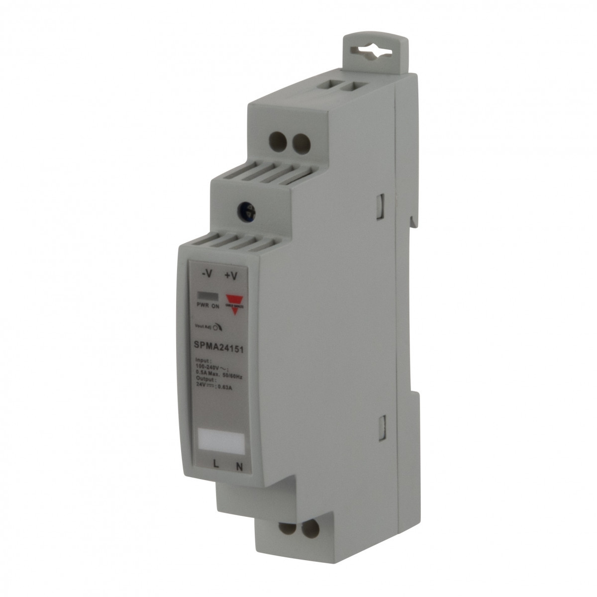 Carlo Gavazzi SPMA CG Schakelende voeding 1-mod din-rail 15W 24VDC 0.63a