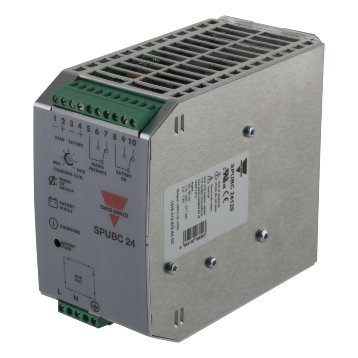 Carlo Gavazzi SPUBC CG Schakelende voeding ups 120W, 24 VDC