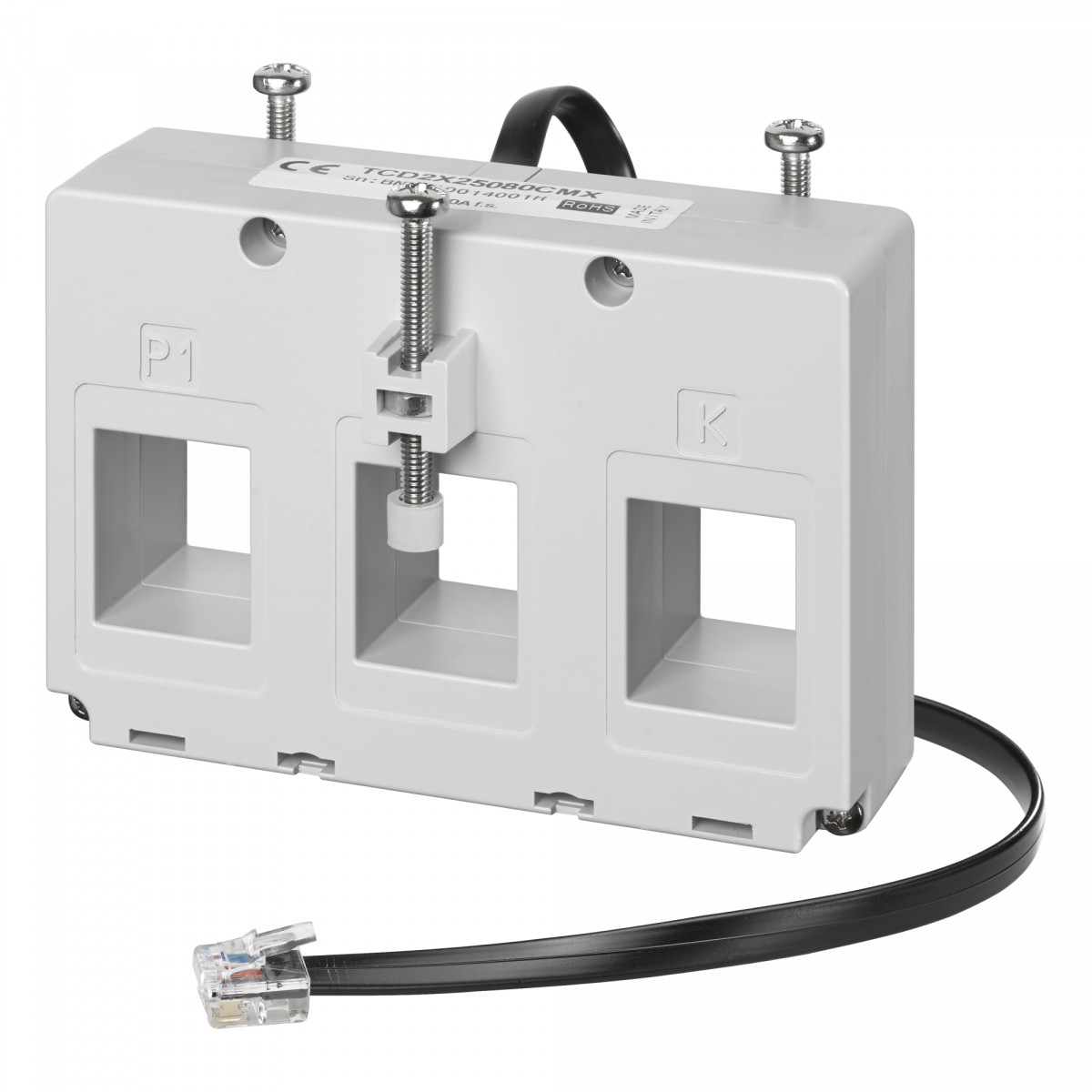 Carlo Gavazzi TCD2 CG Stroommeettrafo ac 3 in 1 beh kab 200CM-RJ11 PR 250a TBV em270-72D