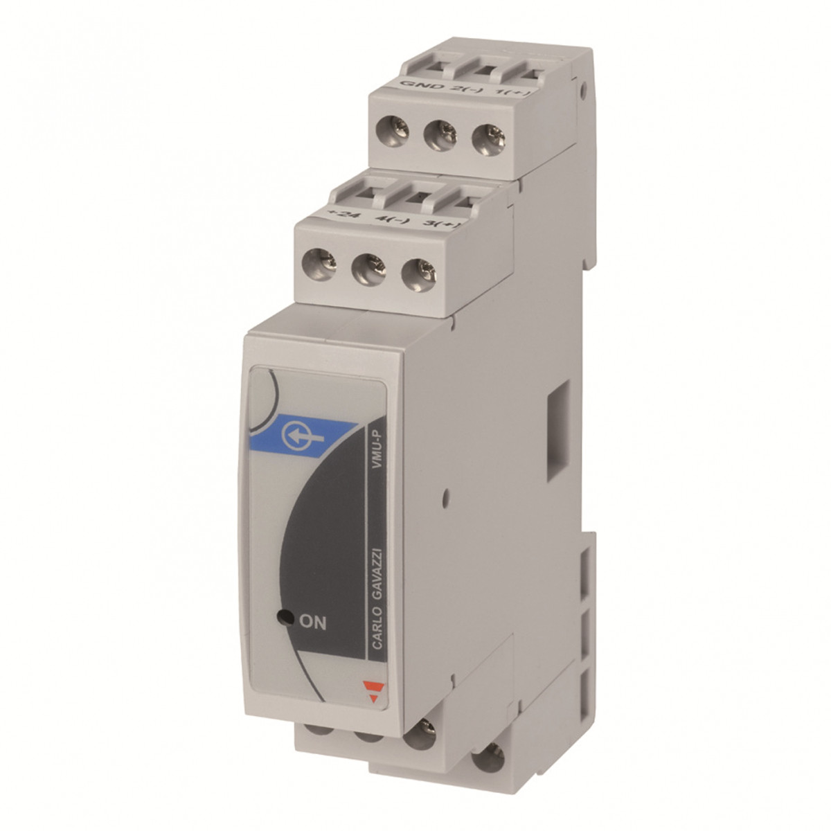 Carlo Gavazzi VMUP CG Energ.man uitbr.unt in 2XPT100 of PT1000 1x120mv, puls/snelheid