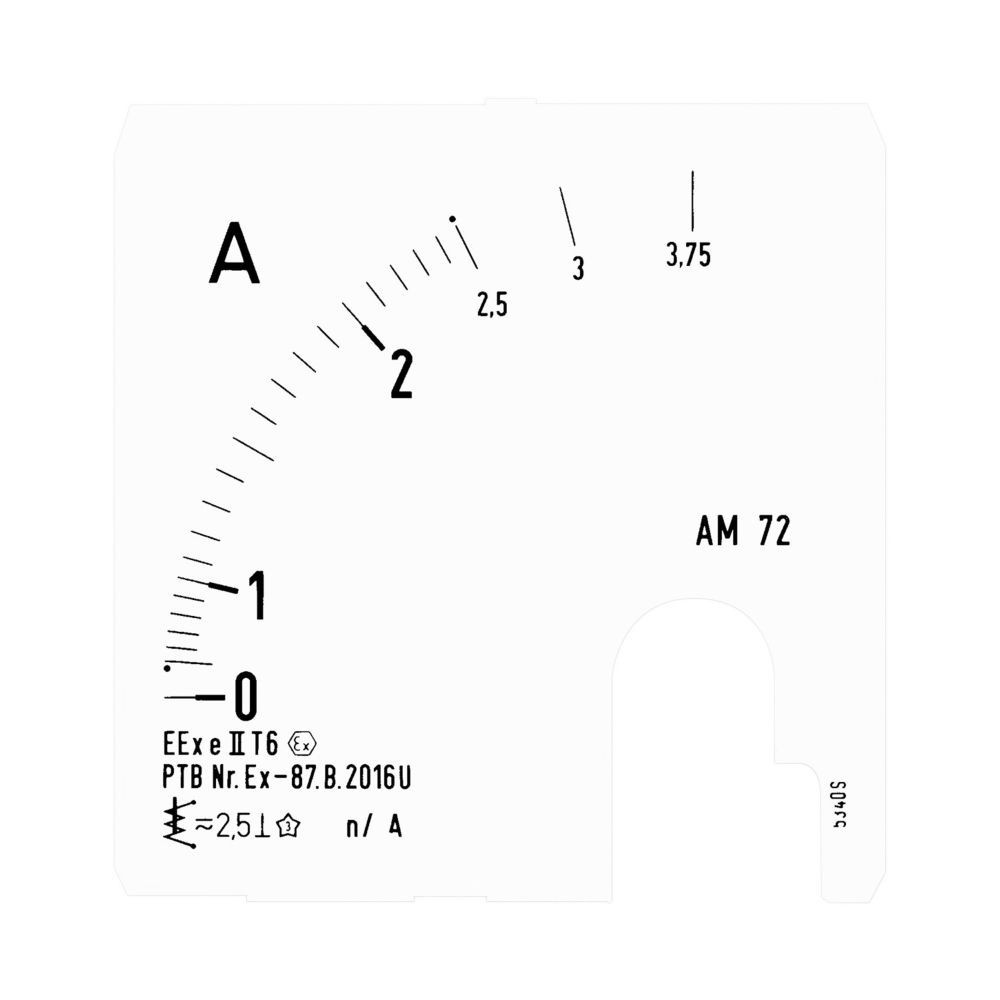 Ceag Crouse-Hinds series GHG4101928R0012 Scales am72 0-100/150a