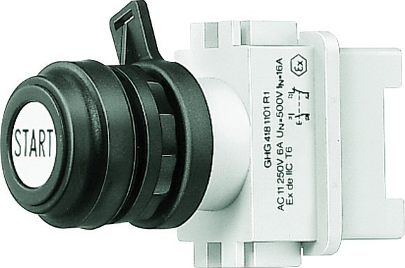 Ceag Crouse-Hinds series Pushbutton Er 2no 0-I-stop-start