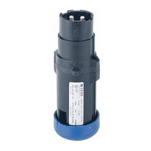 Ceag Geaarde stekker kunststof grijs