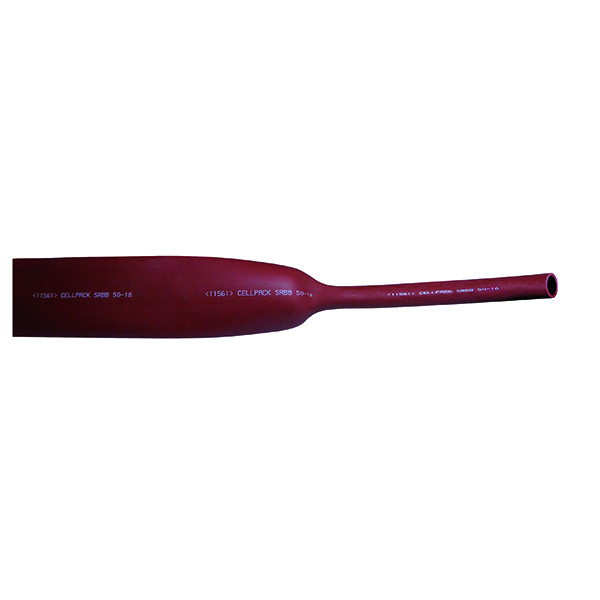 Cellpack Krimpbuis Warmtekrimpbuis Middenwandig SRBB 120-40/30MTR roodbruin