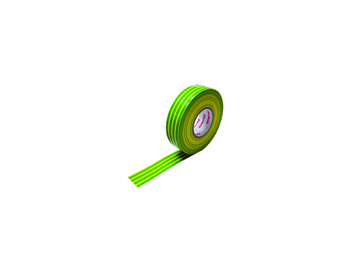 Cellpack Tape PVC Isolatietape- no.128 19MMX10M/groen-geel/VP10