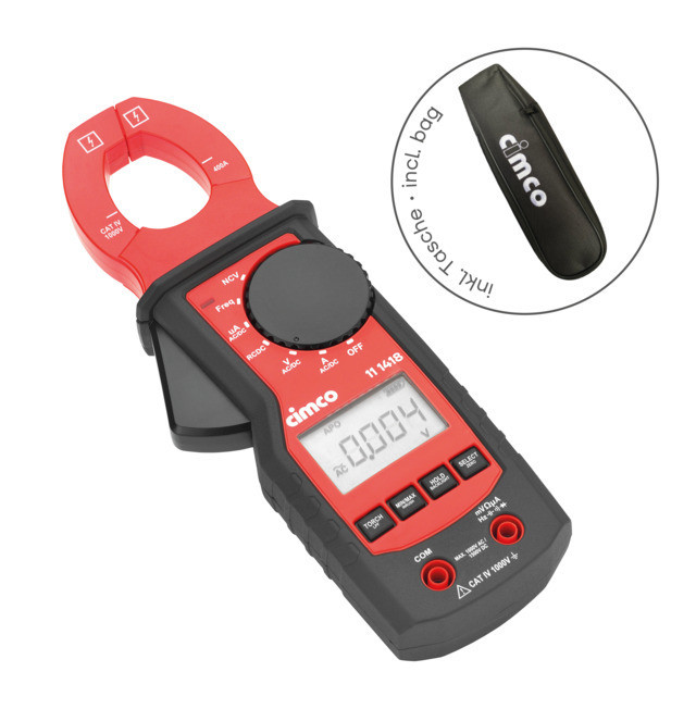 Cimco Ac/DC stroomtang 4100 TRMS cat iv 1.000 V incl. tas